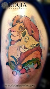 tatuaje-hombro-rey-leon-logia-barcelona-liddell